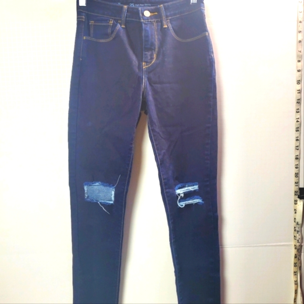 LEVI' s Strauss High Rise Skinny Denim Jeans